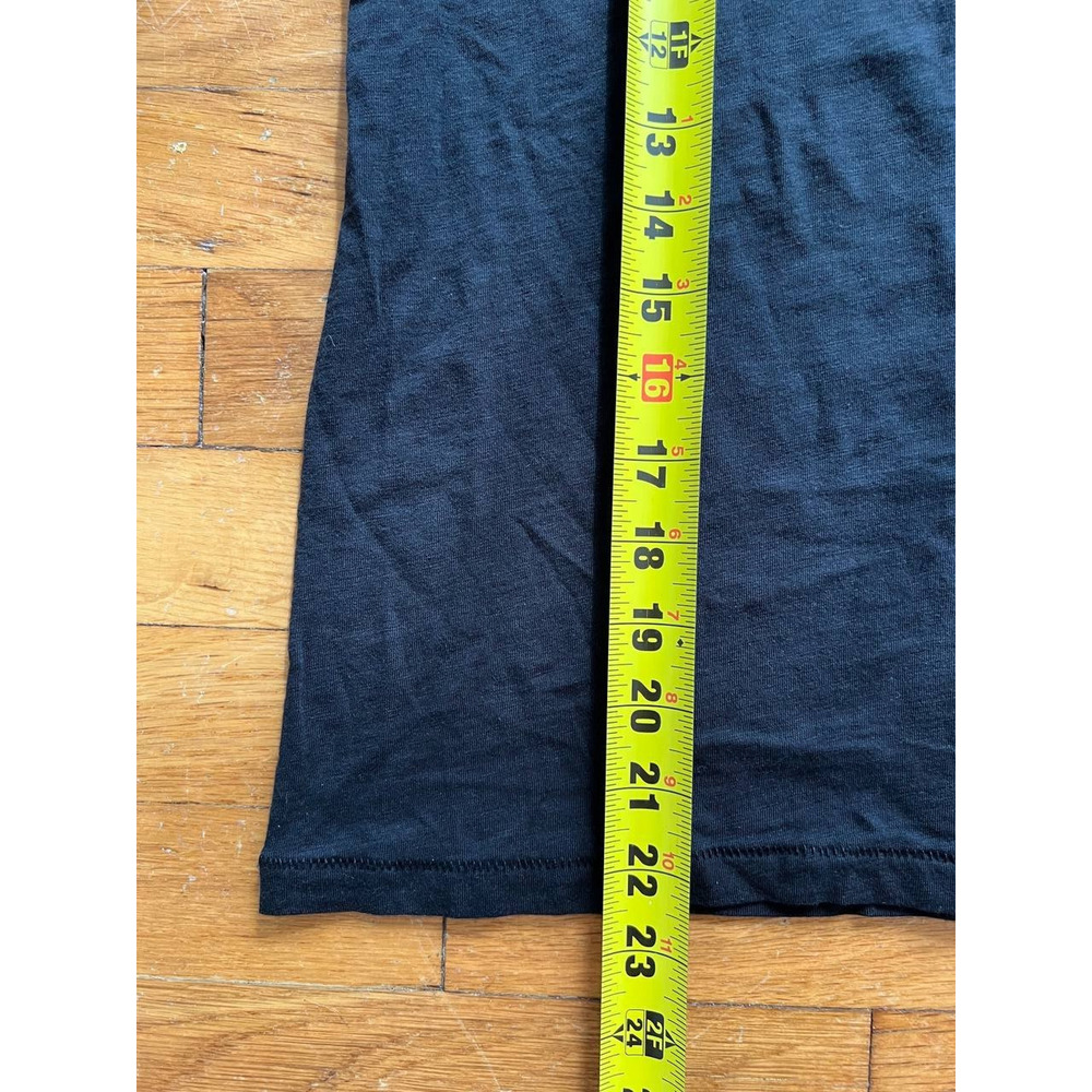 Rag & Bone Black Bleach Tee Short Sleeve Size XS A000958 - Picture 7 of 9
